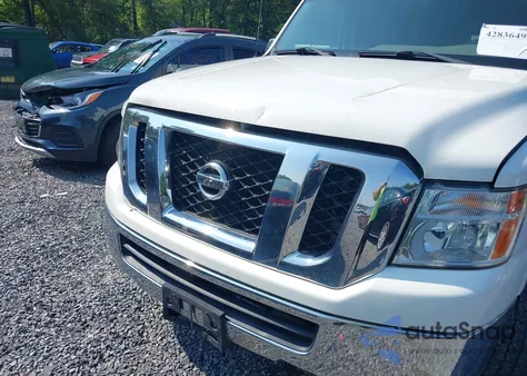 2012 Nissan Nv 2500 Nv2500 Hd Sv V8 из США, поврежденный, VIN 1N6AF0LY9CN115141